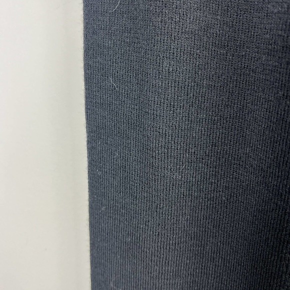 Eileen Fisher Black Wide Crop Pant Size M NWT Washable Wool Pull On - Picture 4 of 11